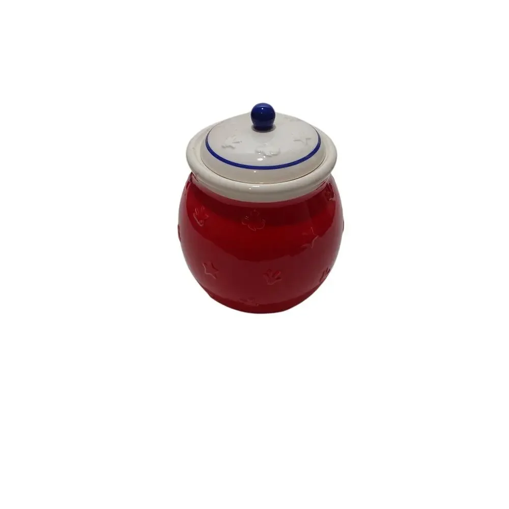 vintage mickey mouse sugar jar with lid